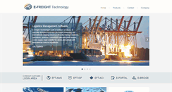 Desktop Screenshot of efreightech.com