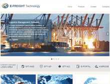 Tablet Screenshot of efreightech.com